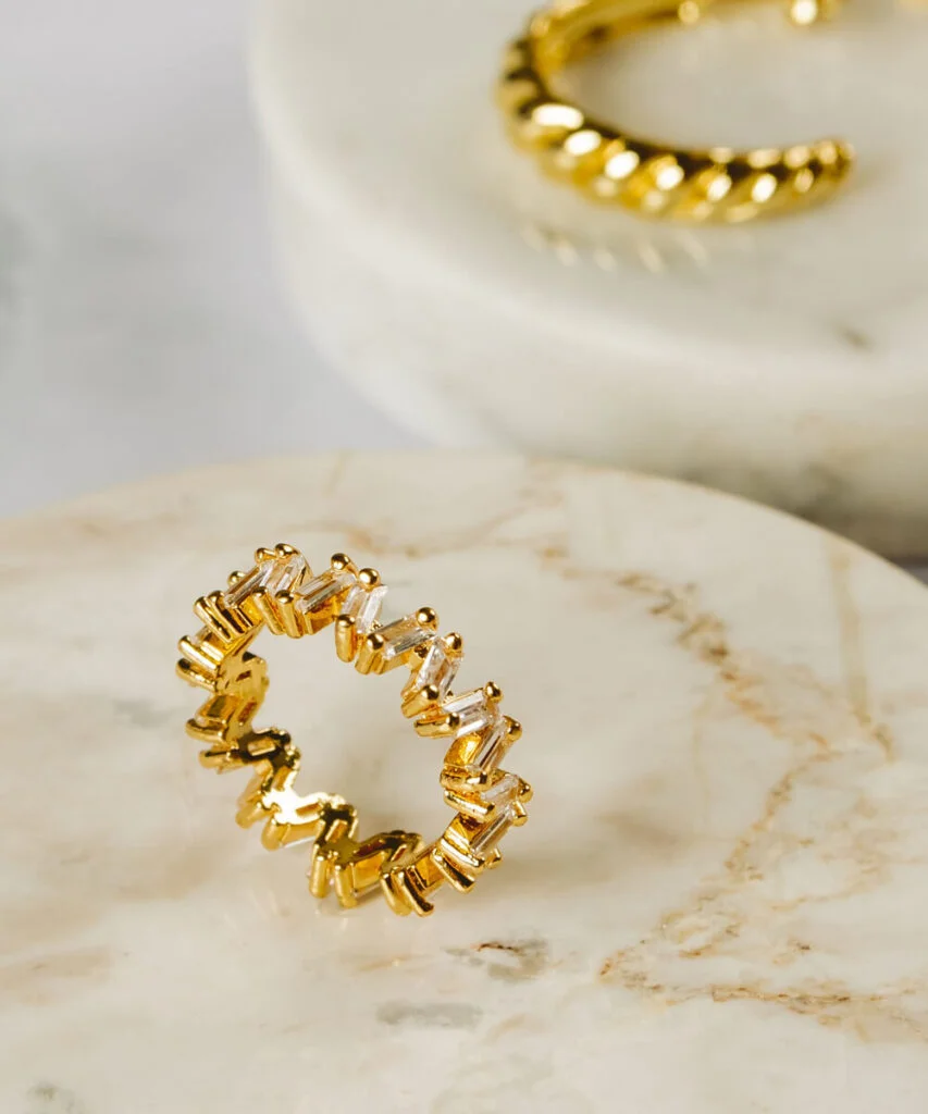 Silberschmuck in verschiedenen Formen